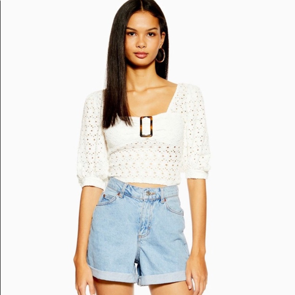 Topshop Mom shorts size 4